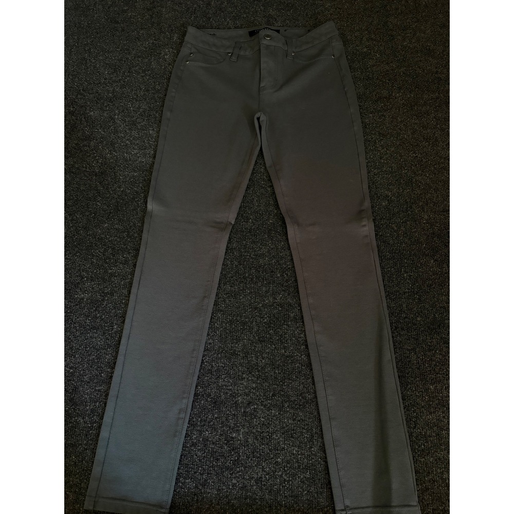 Liverpool Abby Skinny Pants Charcoal Gray Size 4/27 Stretch Trousers